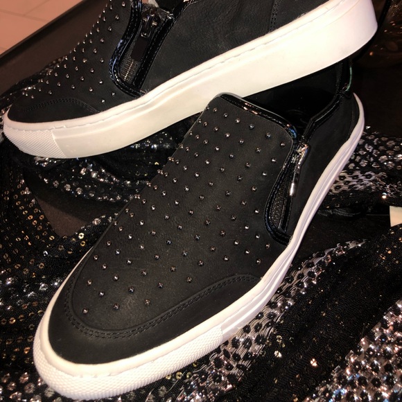 🔥SALE🔥BLACK STUDDED LOAFER - Picture 8 of 8